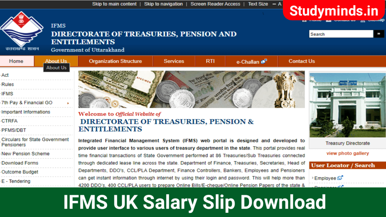 IFMS UK Salary Slip Download